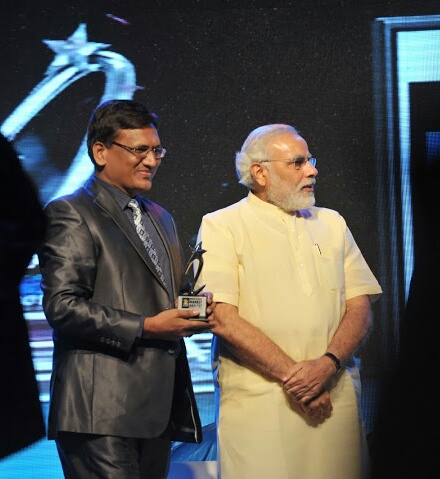Ashok Mittal with Narender Modi